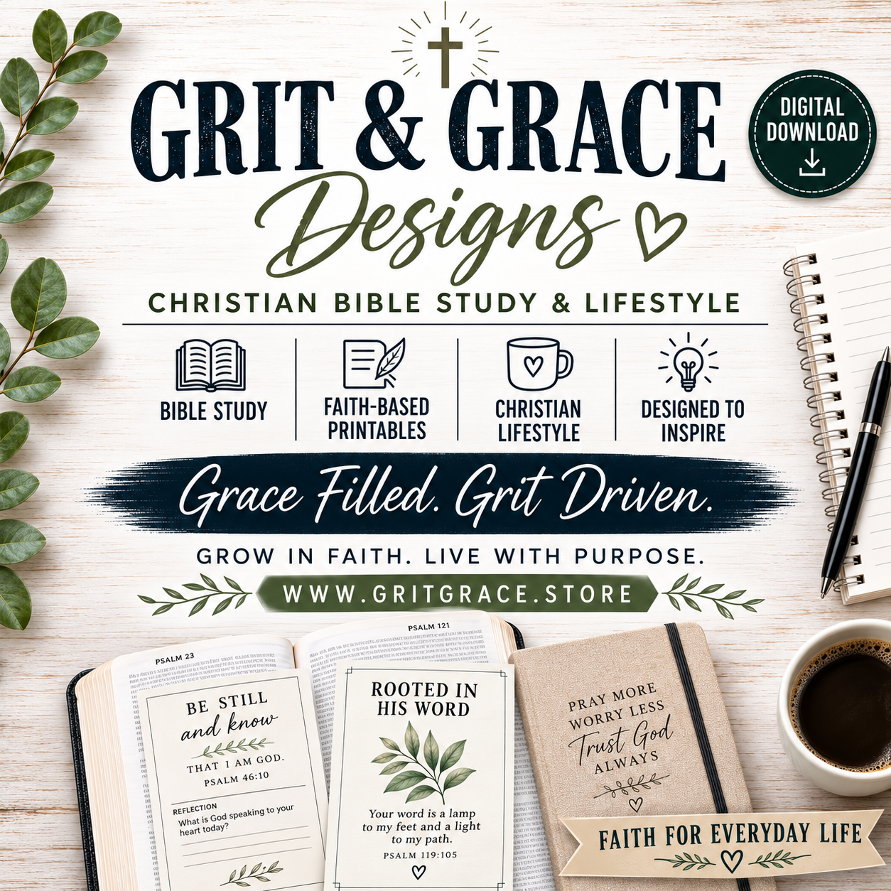 Bible Study Inserts | Complete 66-Book Bible Study Set (Instant Download)