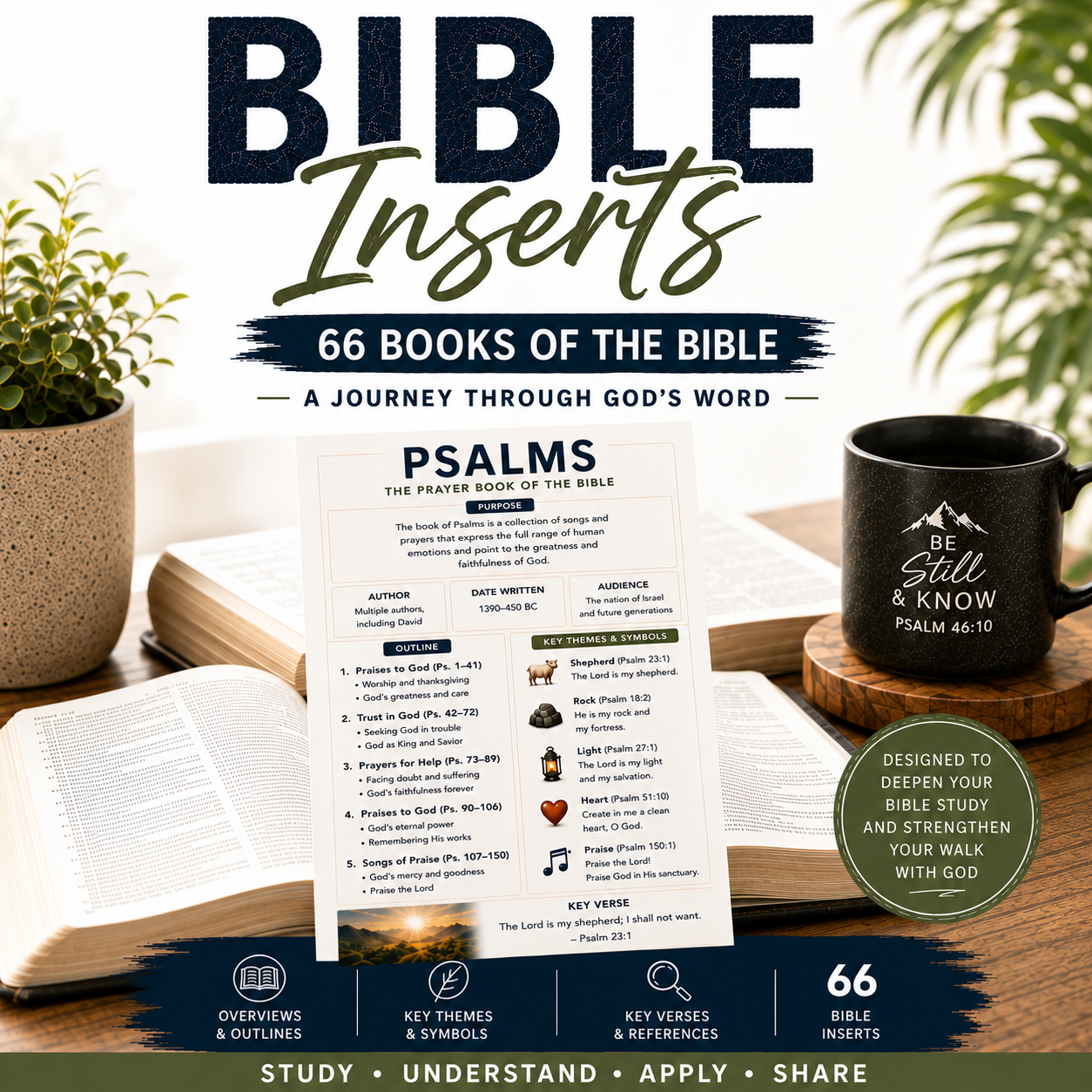 Bible Study Inserts
