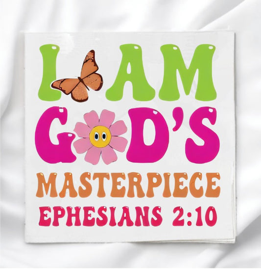 God's Masterpiece Fabric Panel Quilt Block