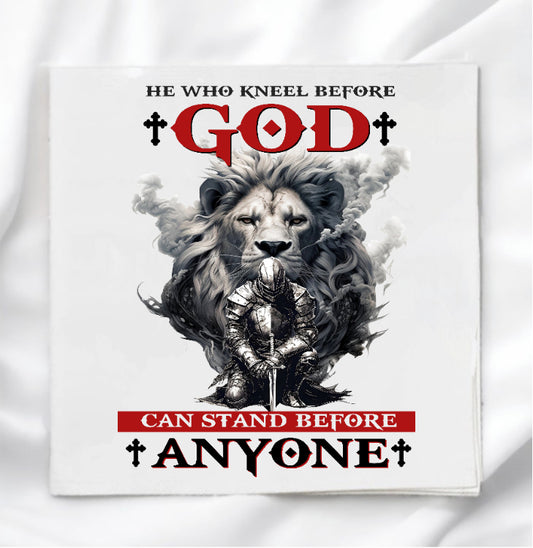 Christian Faith Fabric Panel Quilt Block