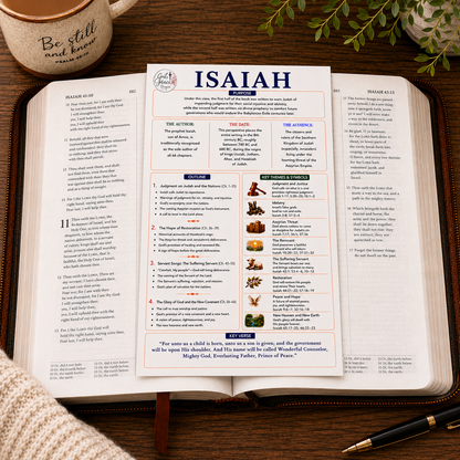 Bible Study Inserts | Complete 66-Book Bible Study Set